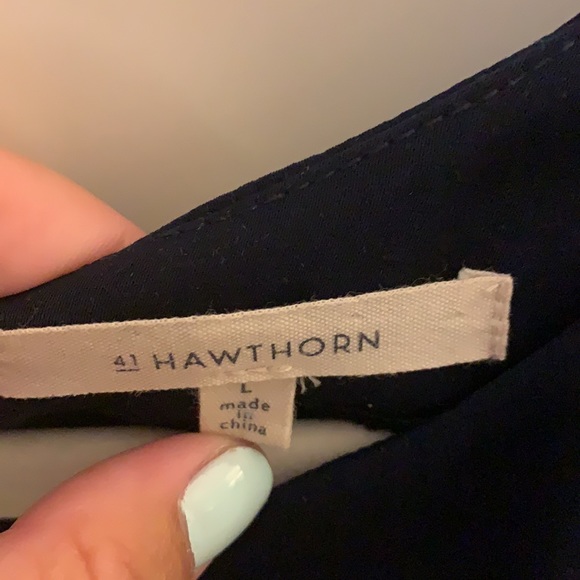 Stitch Fix 41 Hawthorn Navy Sleeveless Top - Picture 3 of 4